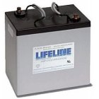 Batteri till Solar, Solfngare, Solceller Lifeline Deep Cycle blybatteri GPL-22M 12V 55Ah