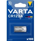 Batteri till VVS Varta Professional Lithium CR123A 3V 1/ Blister x 100 st 06205301401