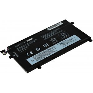 batteri passar till Laptop Lenovo ThinkPad E470 / E475 / typ 01AV411 o.s.v..