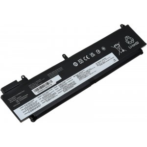 batteri till Laptop Lenovo ThinkPad T470s, T460s, Typ 00HW023 (Lng udgave)