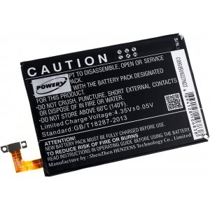 batteri till HTC One M9 / typ 35H00236-01M