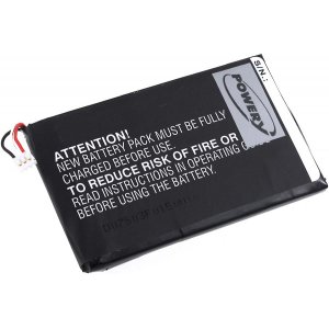 Batteri till Garmin Nvi 2669LMT / Typ 361-00051-00