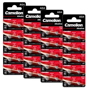 40x Camelion knappcell LR66 / AG4 / G4 / LR626 / 177 / SR626W / GP77A / 377