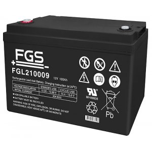 FGS FGL212009 High Rate Longlife blybatteri 12V 120Ah