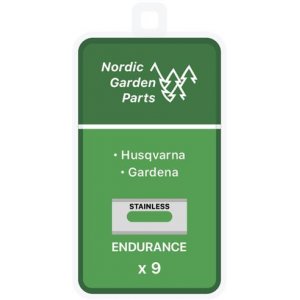 NGP Rostfri Endurance Stlkniv 0.75mm fr Husqvarna & Gardena 9st.(61-063)