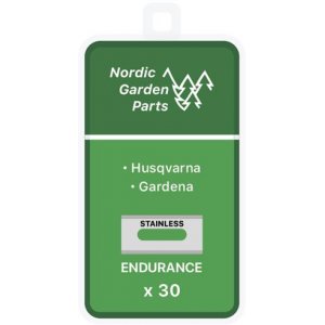 NGP Rostfri Endurance Stlkniv 0.75mm fr Husqvarna & Gardena 30st.(61-065)