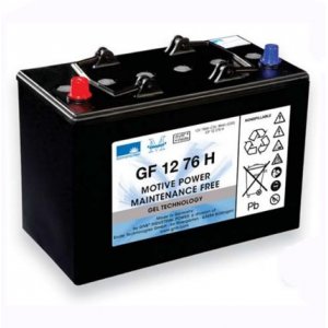 Batteri till Solar, Solfngare, Solceller Sonnenschein GF12 076H (GF12076H) 12V 86Ah Gel-Batteri