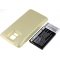 batteri till Samsung Galaxy S5/ typ EB-B900BC Gold 5600mAh