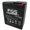 FGS FG10901 blybatteri 6V 9Ah (MultiPower Branded)