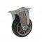 Gummihjul med fstplatta - Kullager kan  hantera 250 kg belastning per hjul. Wheels - Heavy Duty Version (62-600)