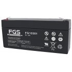 FGS FG10301 blybatteri 6V 3Ah