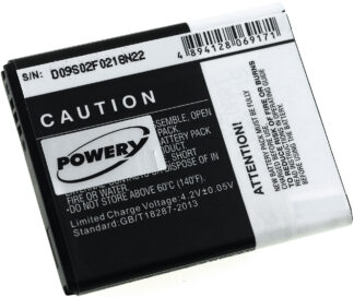 PowerBatteri till Smartphone Samsung Galaxy 551 / Wave 533 / GT-i5510 / Typ EB494353VU