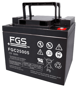 FGS FGC25005 Cyklisk blybatteri 12V 50Ah