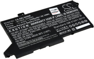 Batteri till Laptop Dell Latitude 5420, 5520, typ WY9DX