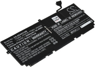 Batteri passar till Laptop Dell XPS 13 9300 2020, XPS 13 9310, XPS 13 9380, typ 722KK