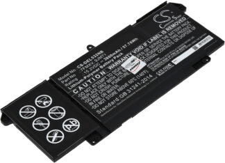 Batteri passar till Laptop Dell Latitude 5320, Latitude 7420, Latitude 7520, typ 7FMXV m.fl.