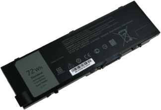 Batteri lämpligt till Laptop Dell Precision 15 7510 serie, 17 7710 serie, typ 0FNY7 bl.a.