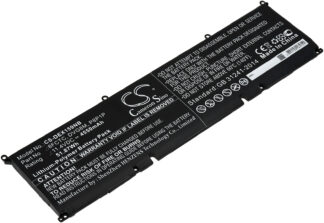 Batteri passar till Laptop Dell XPS 15 9500 R1505S, XPS 15 9500 R1845S, typ DVG8M m.fl.