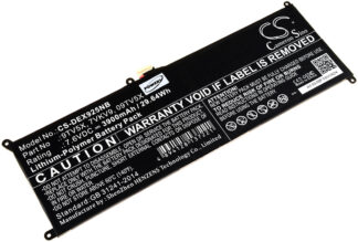 Batteri till Dell XPS 12 9250 / Latitude 12 7275 / Typ 7VKV9