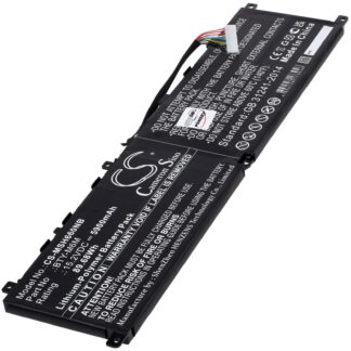 Batteri för bärbar dator MSI GE66 Raider, GS66 Stealth, typ Bty-M6M