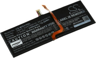 Batteri passar till platta Microssoft Surface Book (med Perförmance Base) / typ PBP5