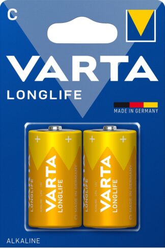 Varta Longlife Alkaline Batteri LR14 C 2/ 04114101412