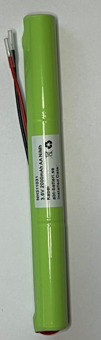 Nimh batteripaket 3,6V 2000mAh AA Std stav kabel (NH311031)